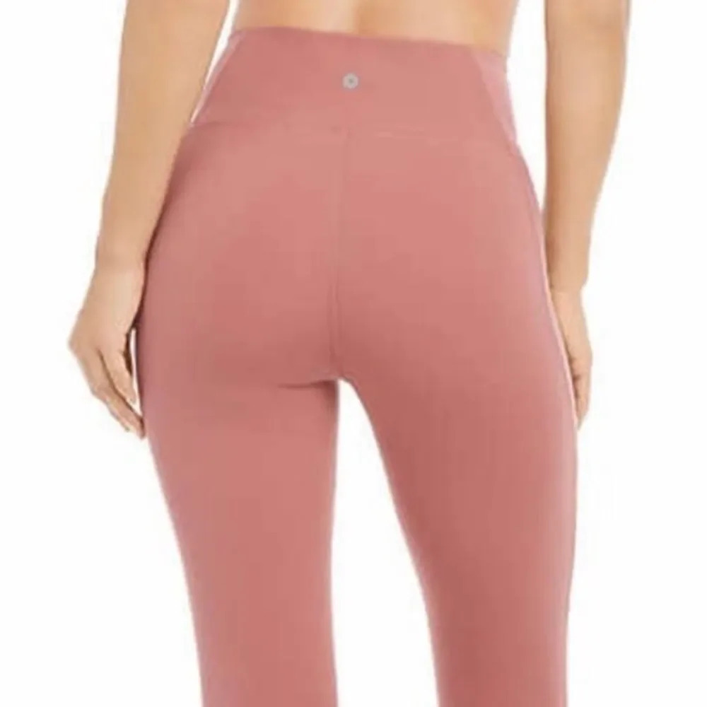 Danskin Ladies' Lightweight 7/8 Legging Pink Large New - Picture 5 of 9